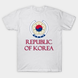Republic of Korea - Korean National Emblem Design T-Shirt